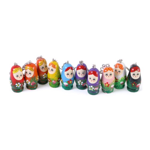 Russian Doll Keyrings (All Displayed)